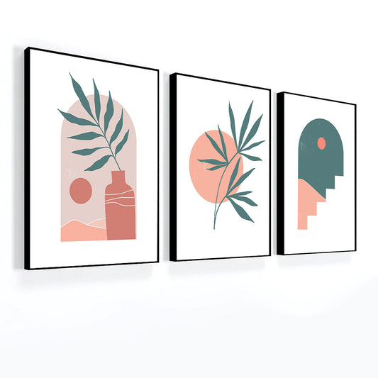 Boho Wall Decor Poster Set of 3