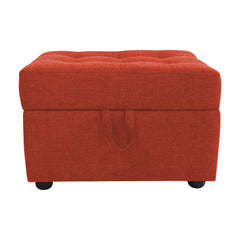 Maisy Velvet Ottoman/Poufee Stool