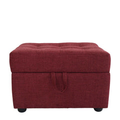 Maisy Velvet Ottoman/Poufee Stool