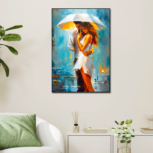 Romantic Couple Love Canvas Wall Paintings & Arts