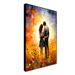 Beautiful Romantic Couple Love Canvas Wall Paintings & Arts