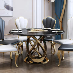 Imperial Grandeur Dining Table with Chairs