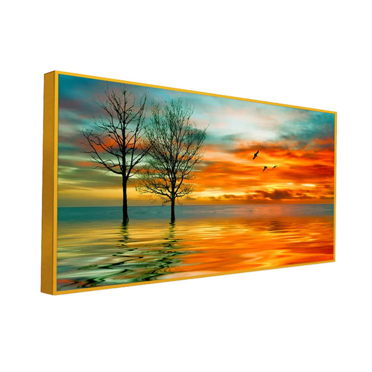 Sunset Scenery  Canvas Painting