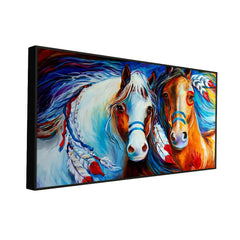 Majestic Horses Canvas Wall Painting