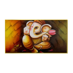 Ganapati Canvas Painting