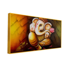 Ganapati Canvas Painting