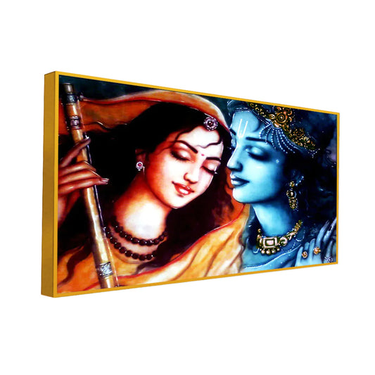 Eternal Love Krishna Meerabai Canvas Painting