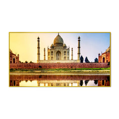 Beautiful Taj Mahal Canvas  Wall Painting