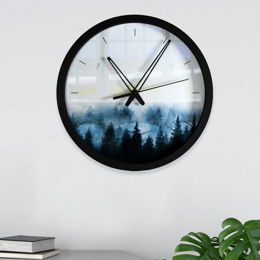 Pine Tree Big Wall Clock