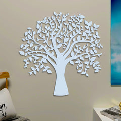 Glowing Tree Backlit wall Art / Night Light, Walnut Finish