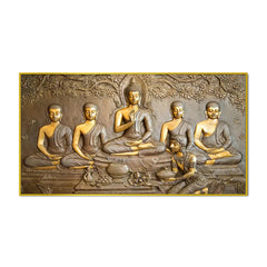 Teachings of Buddha Panoramic Wall Painting