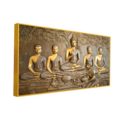 Teachings of Buddha Panoramic Wall Painting