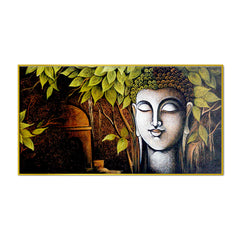 The Buddha & the Bodhi Tree Wall Painting