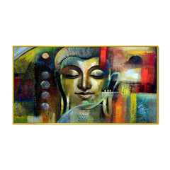 Divine Gautama Buddha Canvas Painting