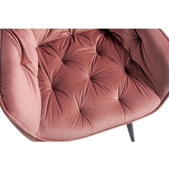 Comfy Padded Tufted Velvet Lounge Chair