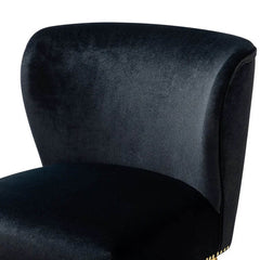 Minimalist Velvet Lounge Chairs Set Of 2