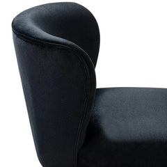 Minimalist Velvet Lounge Chairs Set Of 2