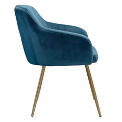 Aesthetic Velvet Accent Chair