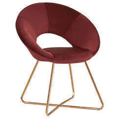 Edgy Shell Shaped Lounge Chair