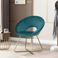 Edgy Shell Shaped Lounge Chair