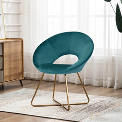 Edgy Shell Shaped Lounge Chair