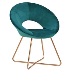 Edgy Shell Shaped Lounge Chair