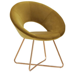 Edgy Shell Shaped Lounge Chair