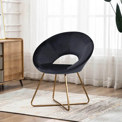 Edgy Shell Shaped Lounge Chair