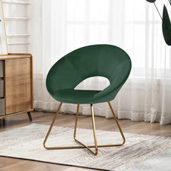 Edgy Shell Shaped Lounge Chair