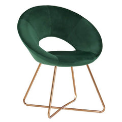 Edgy Shell Shaped Lounge Chair