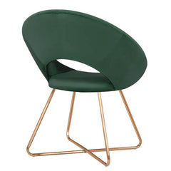 Edgy Shell Shaped Lounge Chair