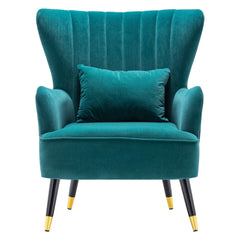 Chic Tufted Accent Chair With Cushion