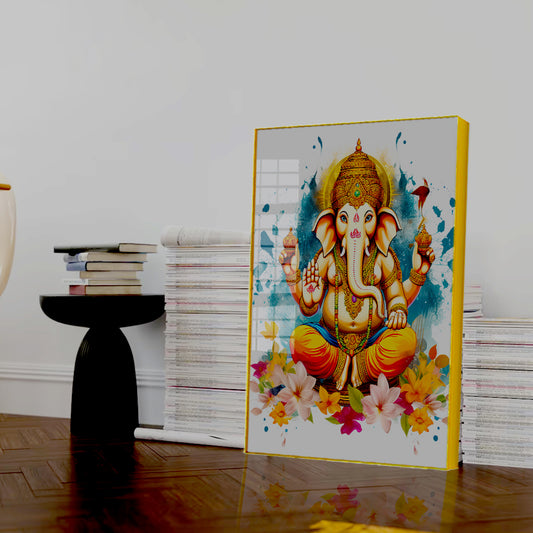 Lord Ganesha Acrylic Wall Paintings & Arts