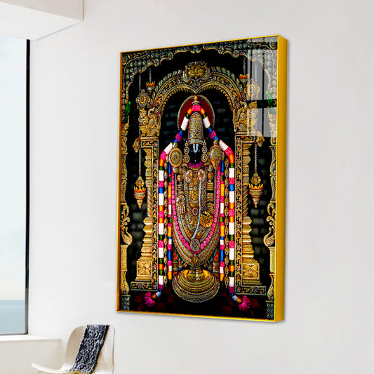 Devotional Tirupati Balaji Acrylic Wall Paintings to Brighten Your Walls