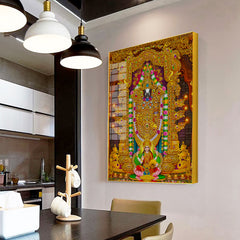 Lord Tirupati Balaji And Goddess Lakshmi Acrylic Wall Paintings & Arts