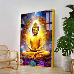 Devine Gautam Buddha Acrylic Wall Paintings & Arts