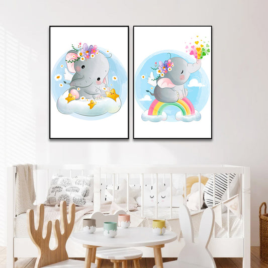 Cute Asthetic And Adorable for Kids Frame Set Of 2 4