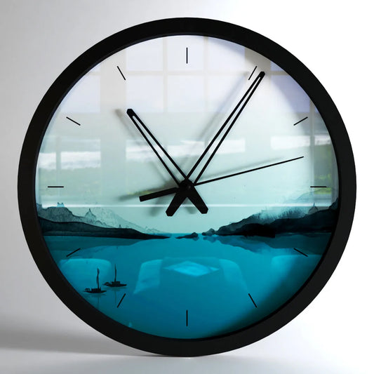 Serene Sea Big Designer Wall Clock