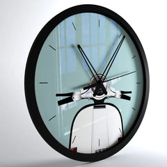 Retro Vespa Big Designer Wall Clock