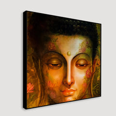 Calm Buddha Canvas Painting