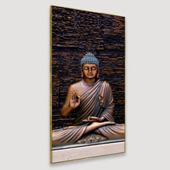 Meditating Buddha Canvas Wall Painting