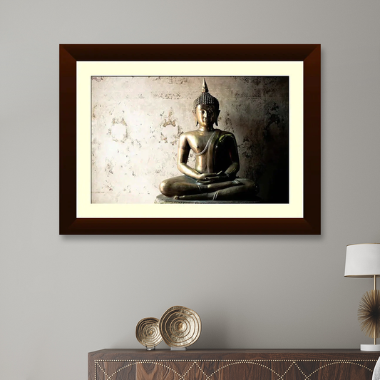 Peaceful Buddha Framed Wall Painting