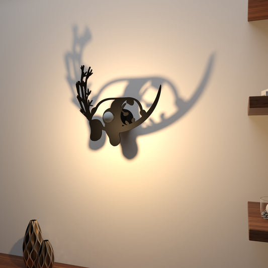 Lazy Panda Shadow Lamp