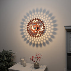 Om Mandala Shadow Lamp Light