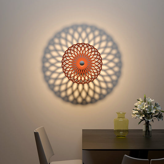 Geometric Circle creative Shadow Lamp