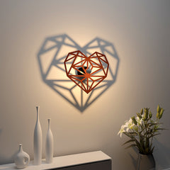 Heart Design Creative Shadow lamp