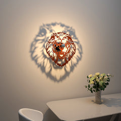 Lion Face Creative Shadow lamp